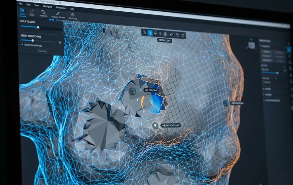 ДОРАБОТКА 3D СКАНОВ И МОДЕЛЕЙ
