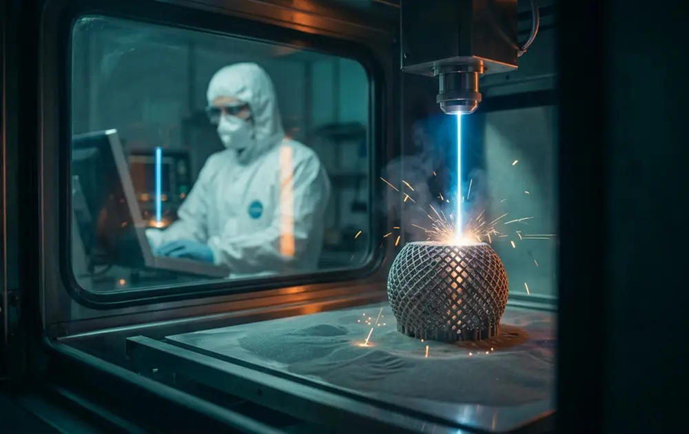 DMLS: Как работает промышленная 3D-печать металлом